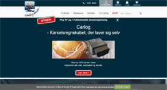 Desktop Screenshot of carlog.dk